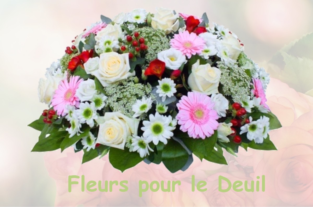 fleurs deuil NOTRE-DAME-DE-COURSON